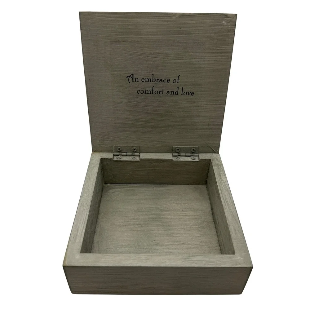 Willow Tree Kindness Memory Box Susan Lordi Girl with Cat Keepsake Jewelry Box
